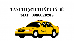 Taxi Thạch Thất Giá Rẻ - Sinh Viên